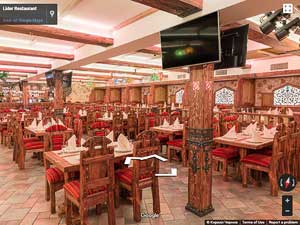 Google панорамы ресторана-кафе «Лидер»